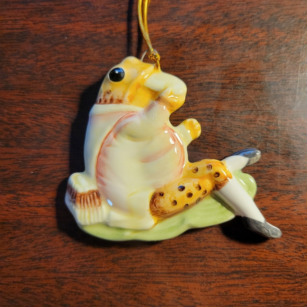 Vintage Jeremy Fisher Beatrix Potter Ornament
